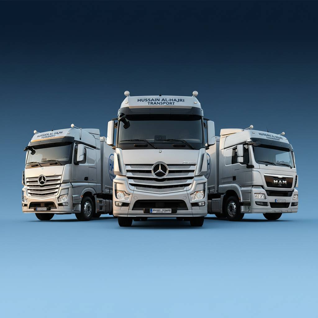 أسطول حسين الهاجري للنقليات - أكثر من 100 مركبة في المملكة العربية السعودية